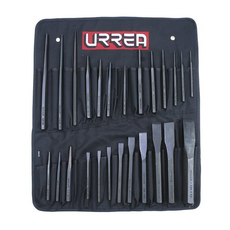 URREA Chisel & Punch Set, 26Pc NO.46